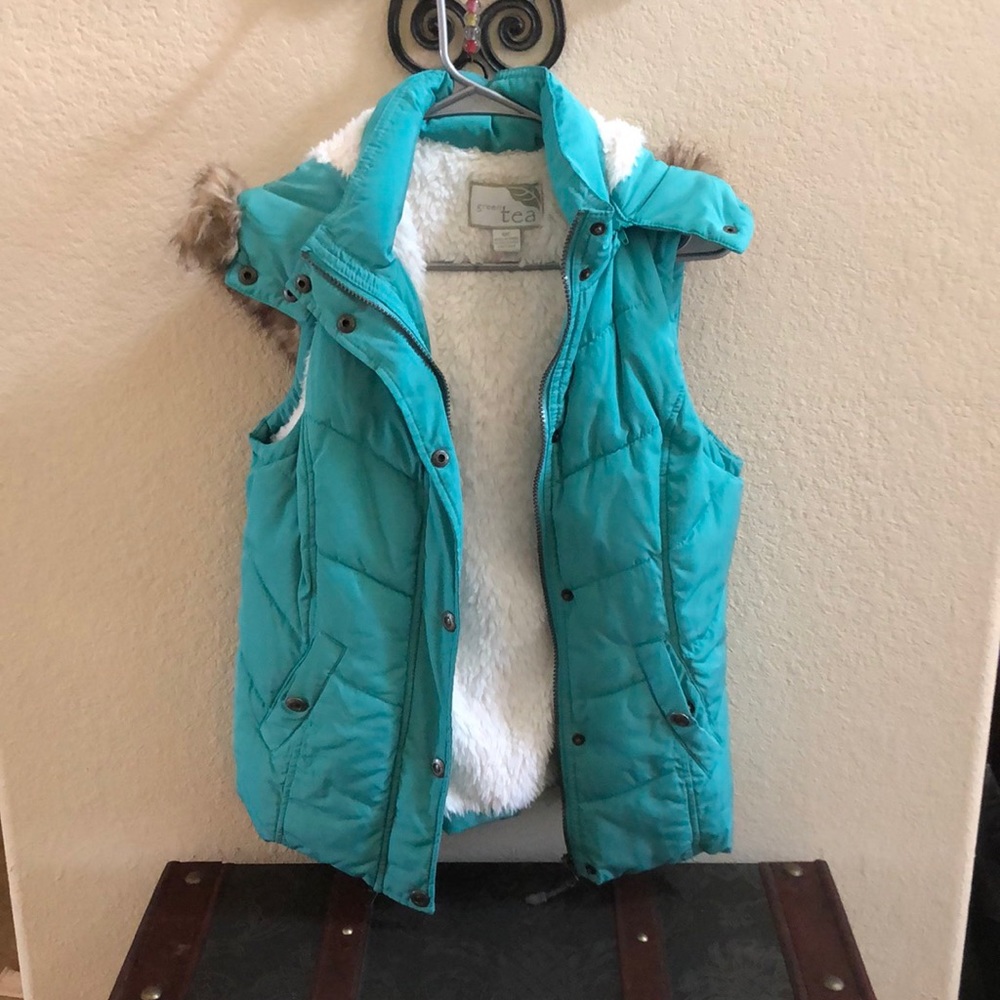 Warm fuzzy vest